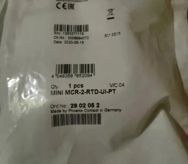 Phoenix Contact MINI MCR-2-RTD-UI-PT transmitter 2902052 #P