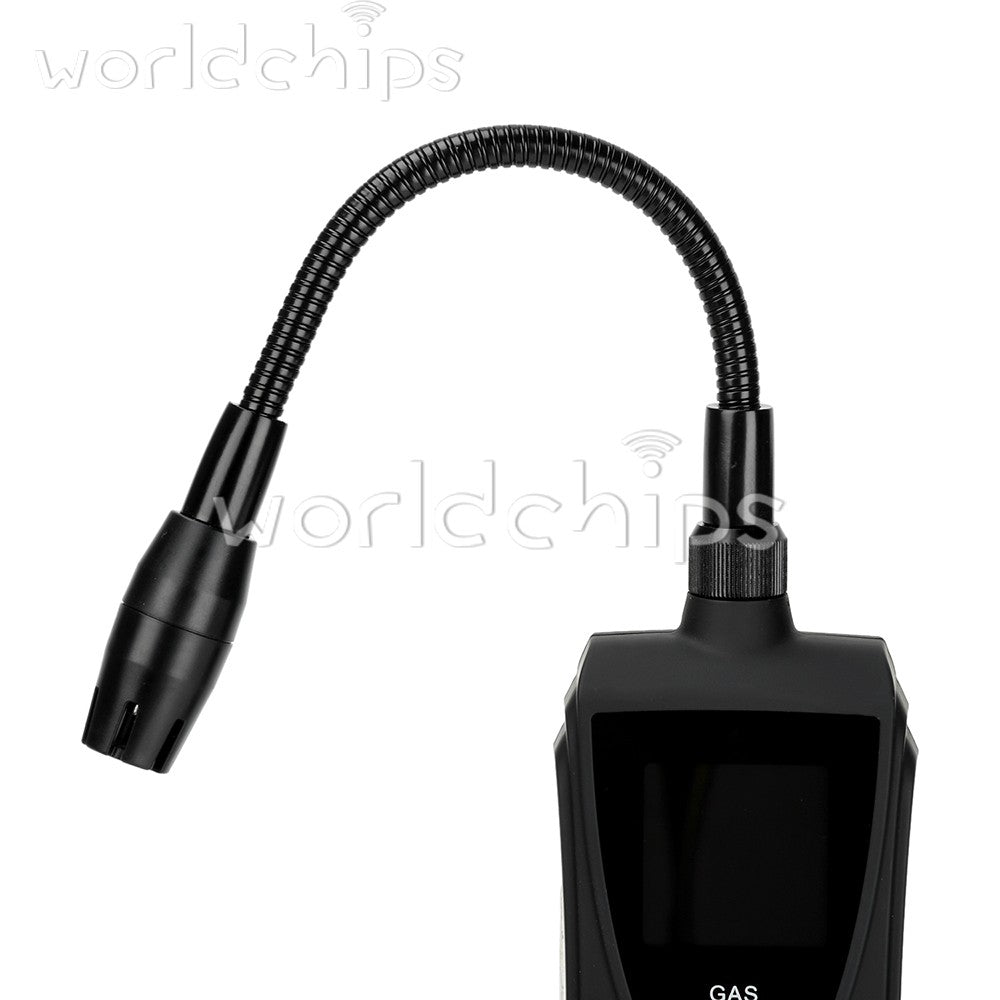 Color LCD display Gas Leak Detector 0~10,000 PPM Natural Gas Detector with Probe