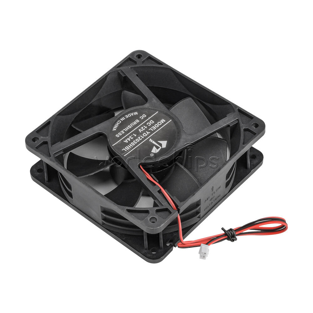 12V Fan Case Full Speed/Temperature Contro Cooling Industrial Ant Miner Fan