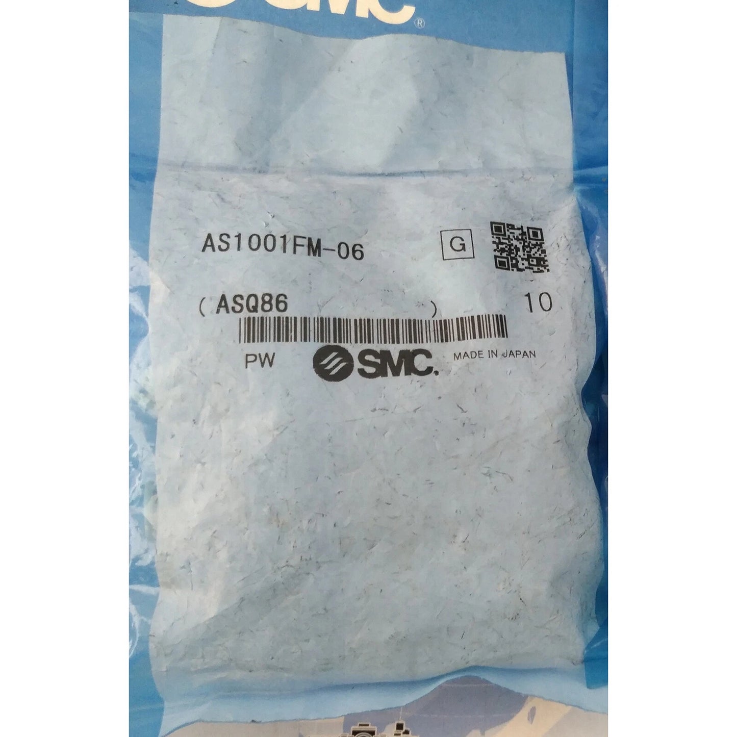 10pc  SMC AS1001FM-06 Throttle valve Quality assurance #P