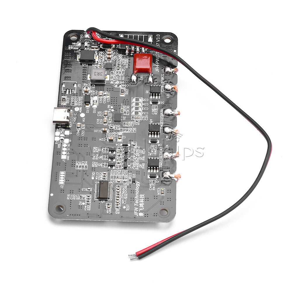 Car 3-coil 18W High-power Wireless Charger Module With Type-C Interface DIY