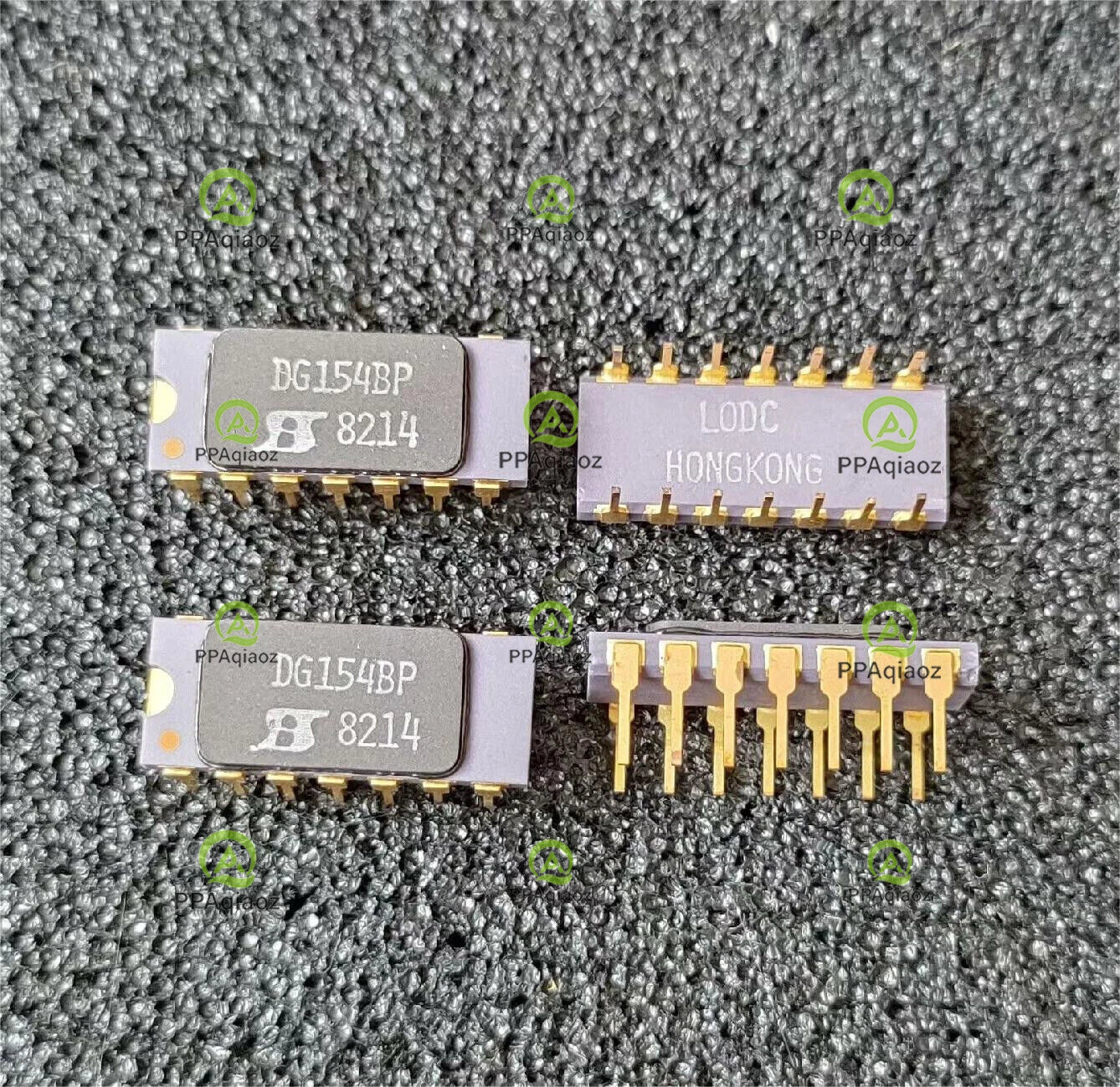 4PCS   SIL    DG154BP  Multiplexers/Switches  GOLD PINS .DIP14 .  .