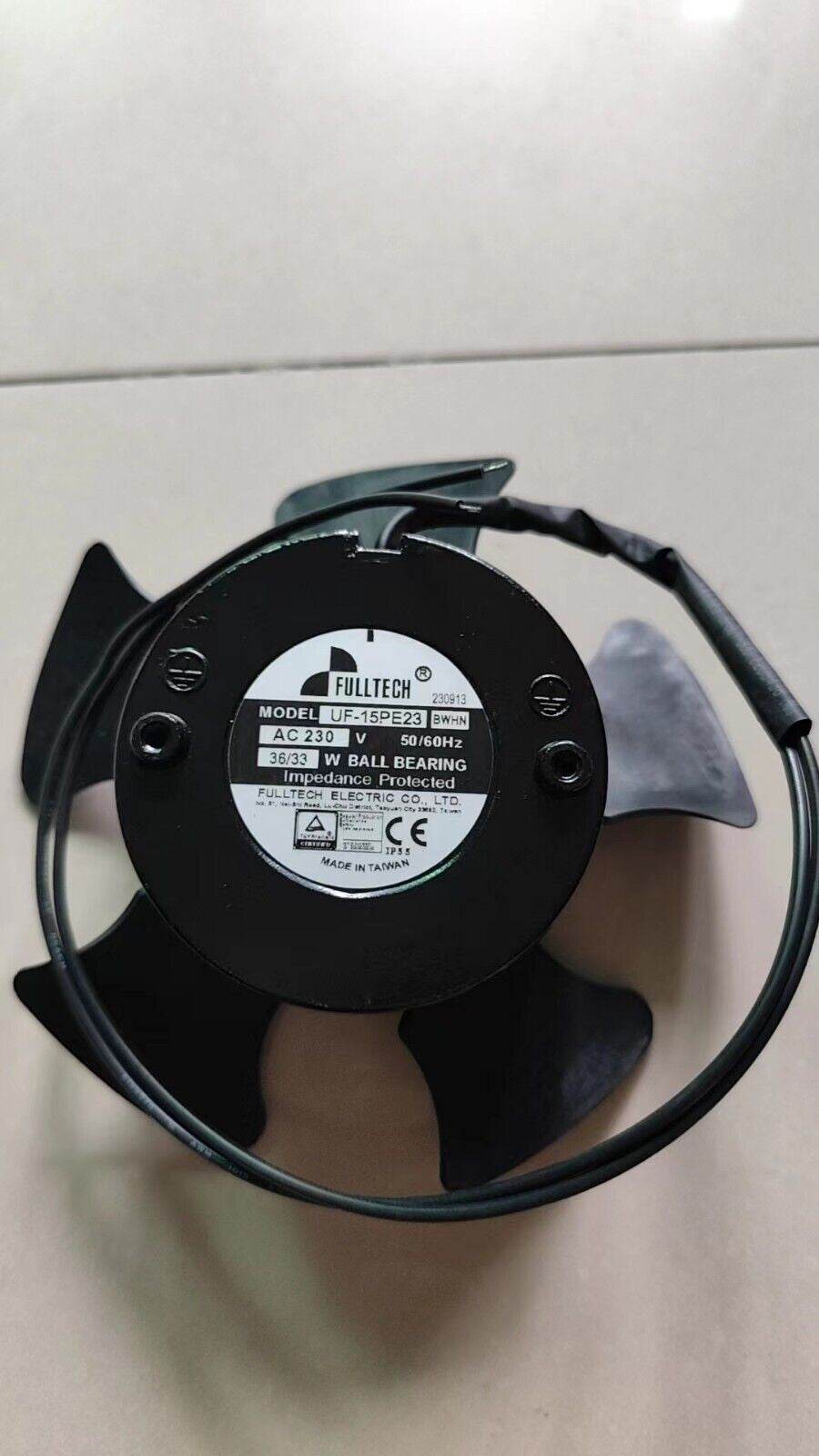 1 PCS FULLTECH Fan UF-15PE23BWHN AC 230V 36/33W Inverter fan cooling Fan