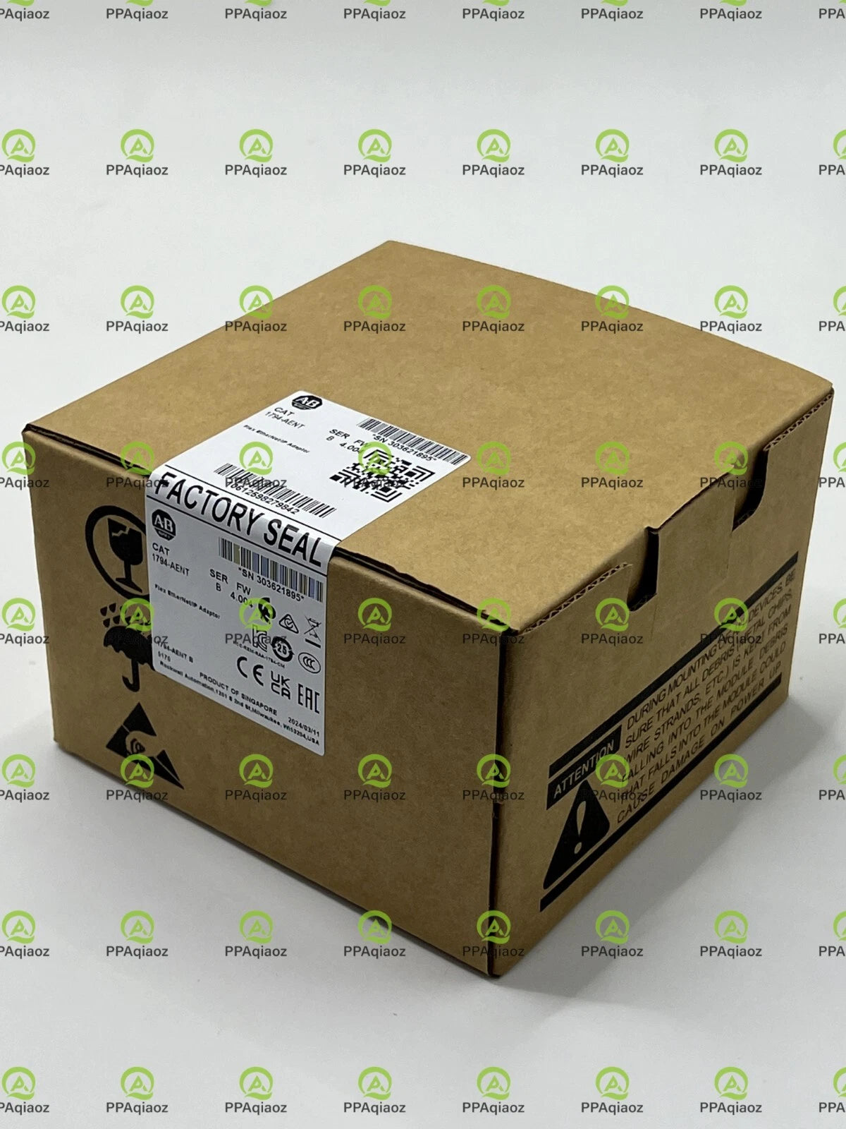Factory Sealed AB 1794-AENT SER B Flex I/O EtherNet/IP Adaptor 1794AENT #P