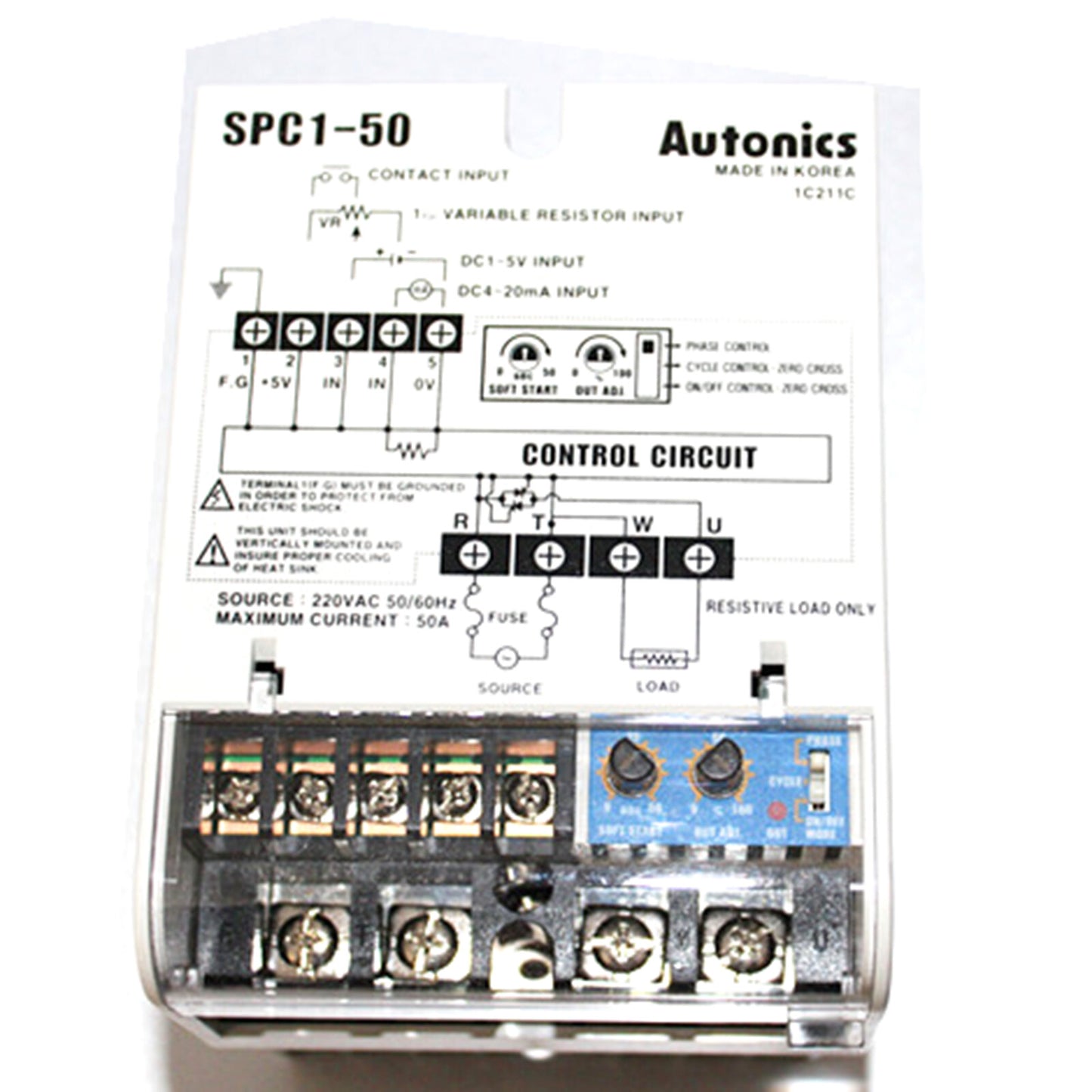 1PC  Autonics SPC1-50-E Power Controllers Single-phase Fast delivery