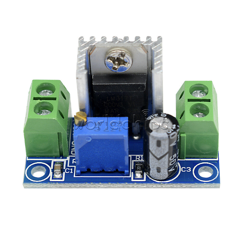 10PCS LM317 DC-DC Linear Buck Converter Low Ripple Step Down Power Supply Module
