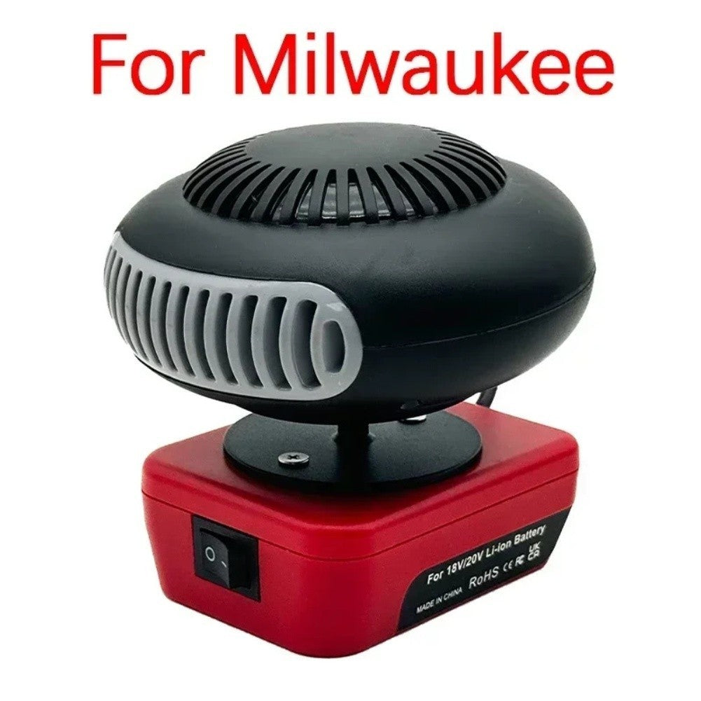 Battery Powered Portable Heater with Fast 3 Second Heat for Car and Outdoor Use