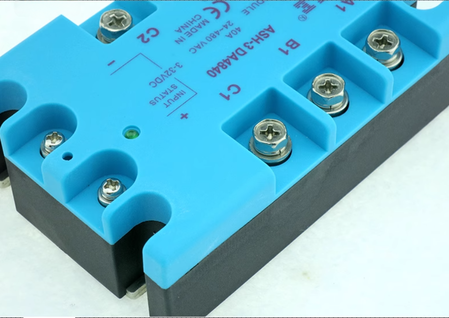 ASH-3-DA4840 Three Phase Solid State Relay Module DC to AC 3-32VDC to 480VAC 40A