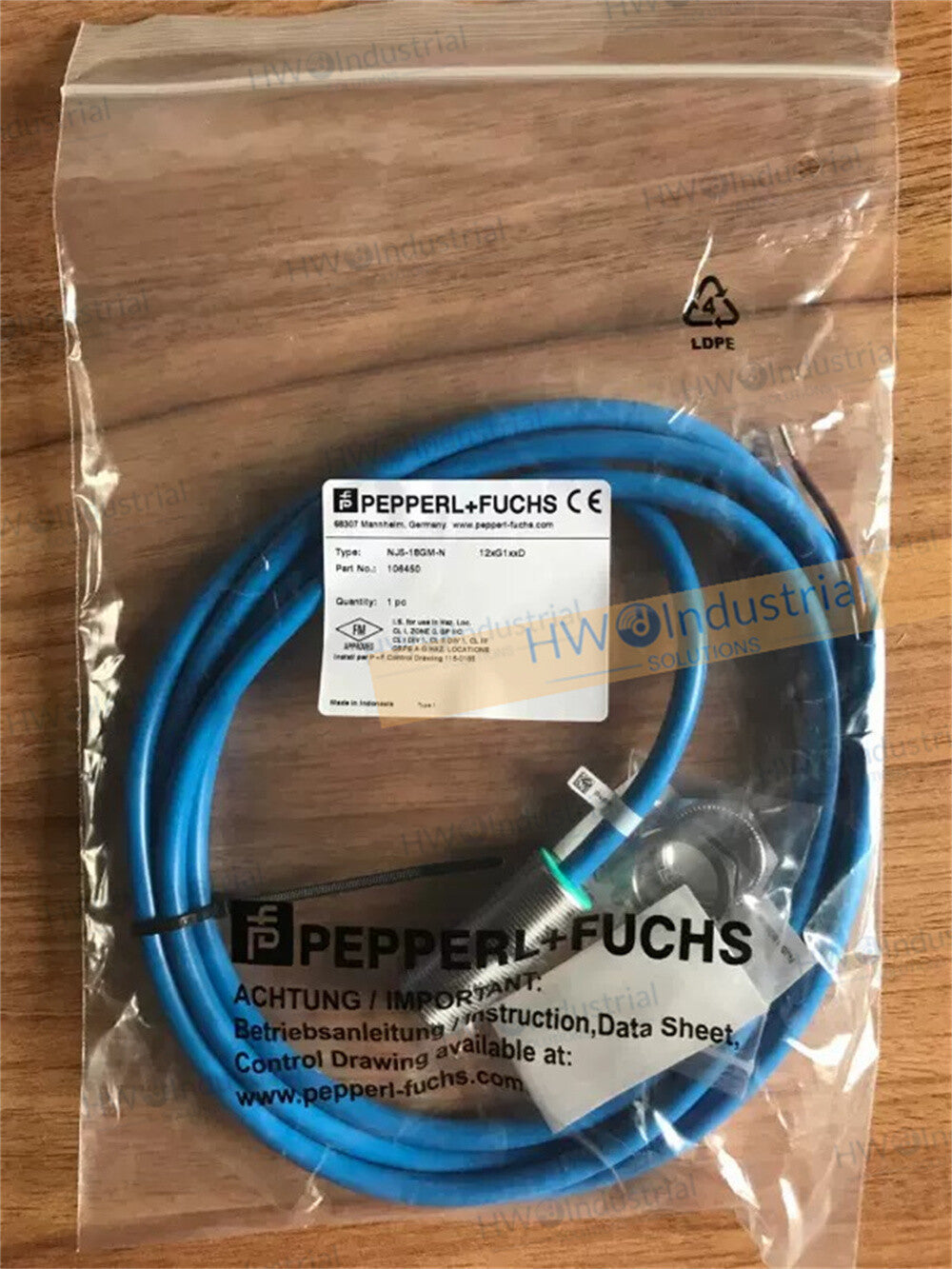 1/Piece  NJ5-18GM-N  P+ F Inductive Proximity Switch Sensor