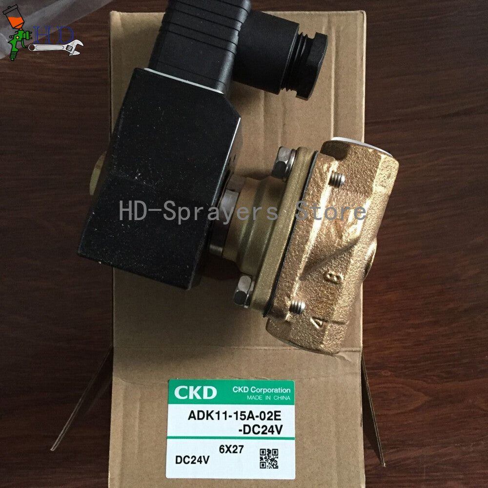 1PCS   For CKD ADK11-15A-02E-DC24V Solenoid Valve In Box freight free