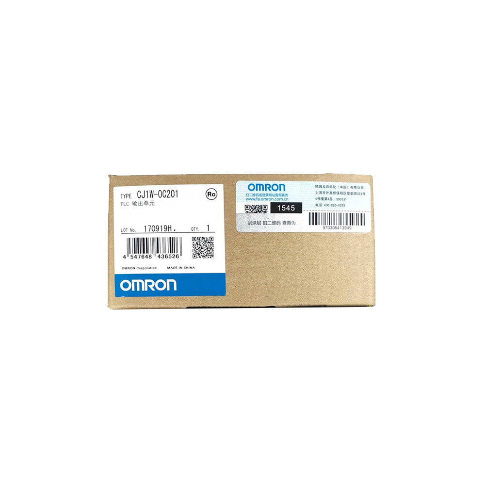 OMRON Processors Unit CJ1W-OC201 PLC Module IN BOX