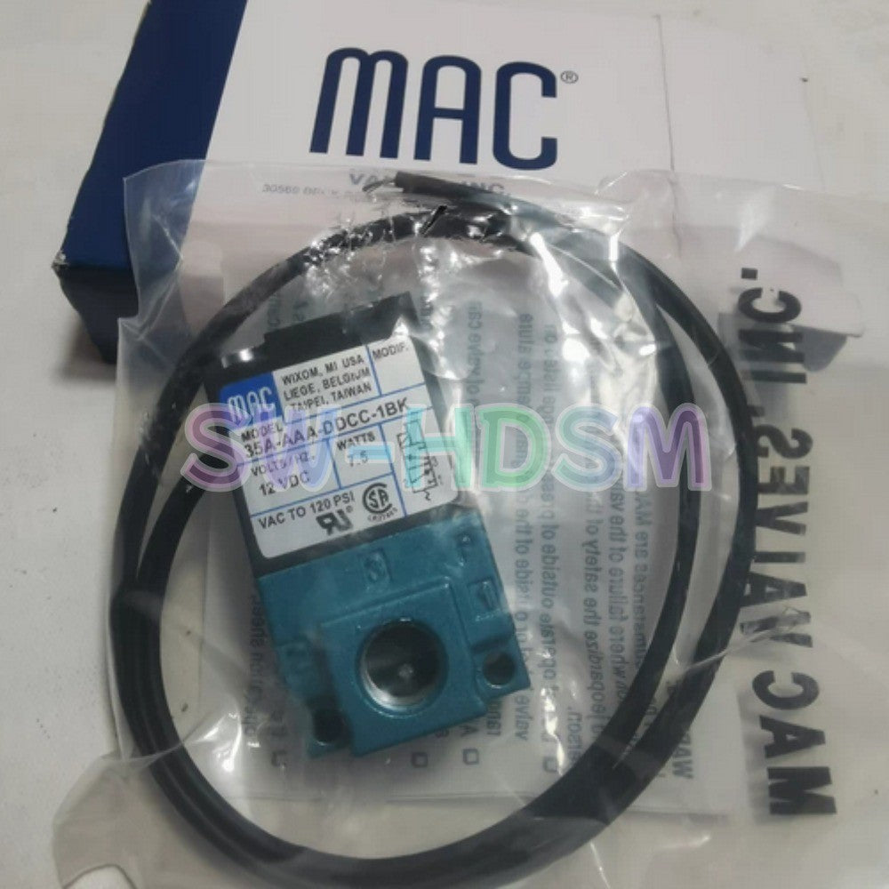 1PCS  for MAC Solenoid Valve 35A-AAA-DDCC-1BK Freight Free