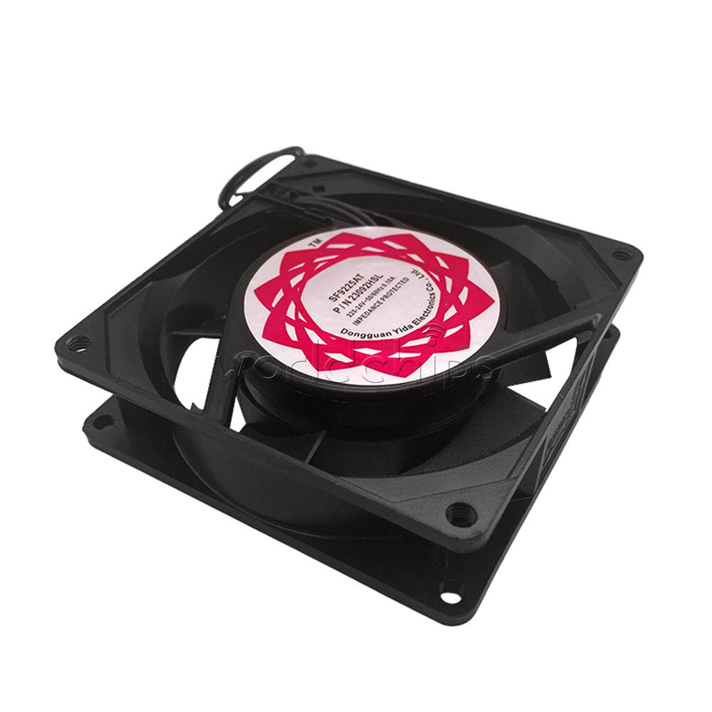 AC110/220V SF9225 Cooling Fan Low Noise Fast Speed Cooling Fan For Computer
