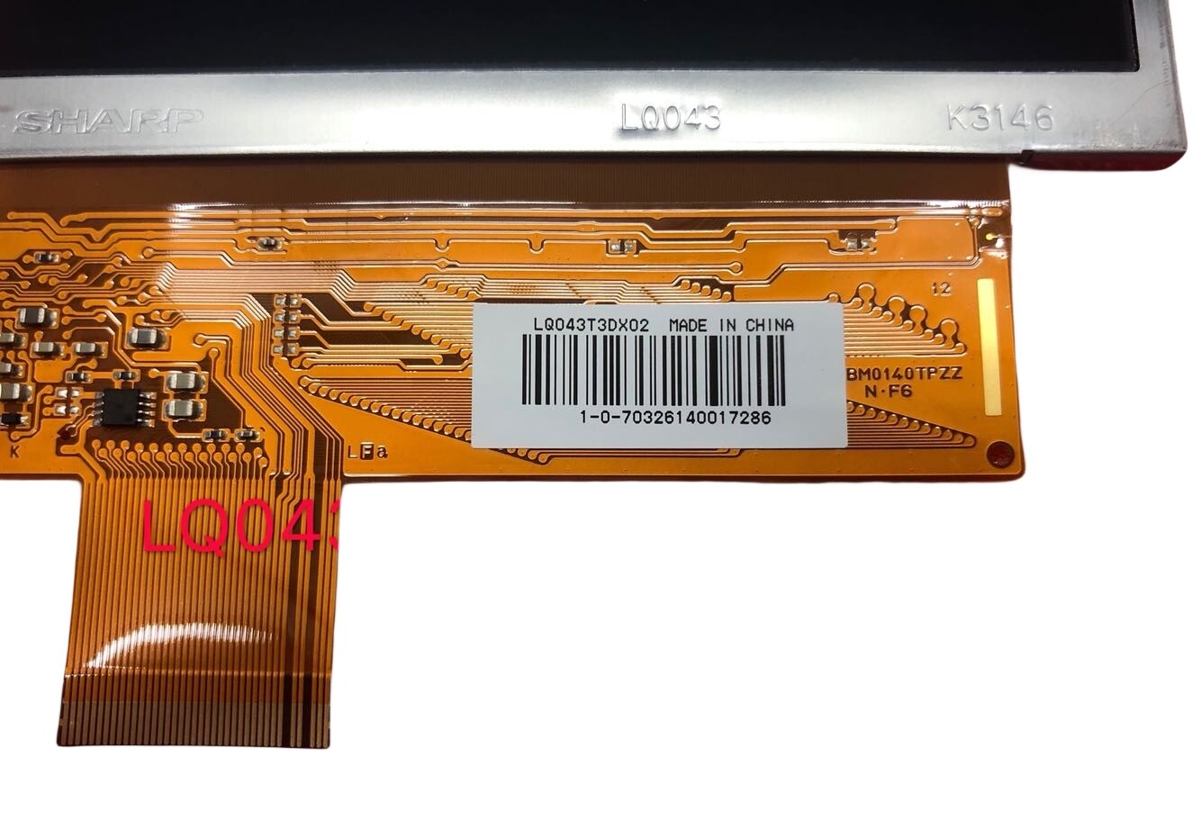 1PC SHARP 4.3-inch LCD Screen LQ043T3DX02