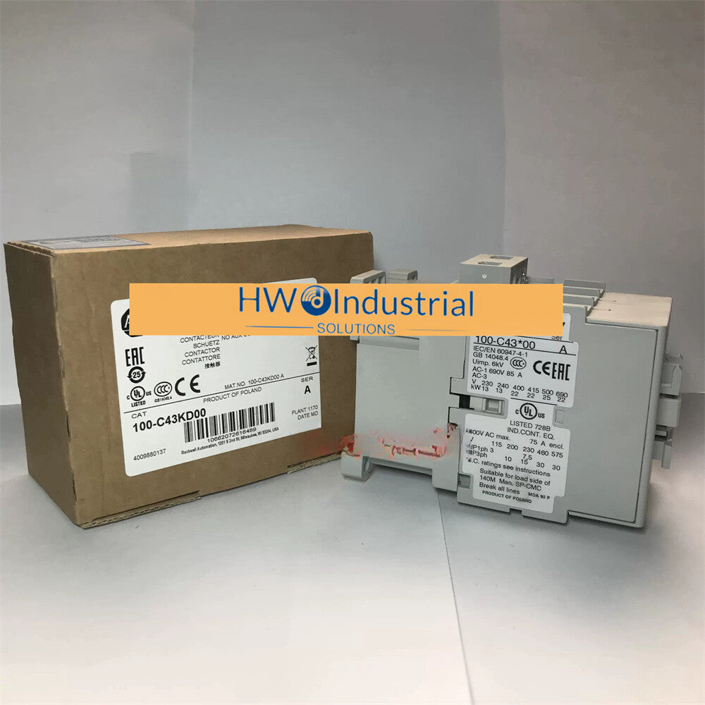 1/piece  100-C43KD00 100-C43*00 110V Coil Voltage Contactor