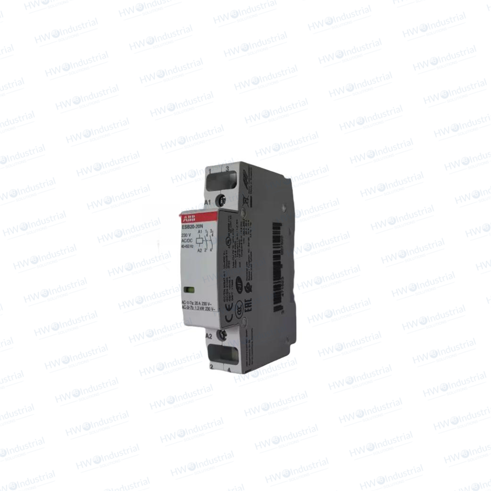1/Piece ESB20-20N-06 ABB Contactor Coil Voltage 230VAC/DC