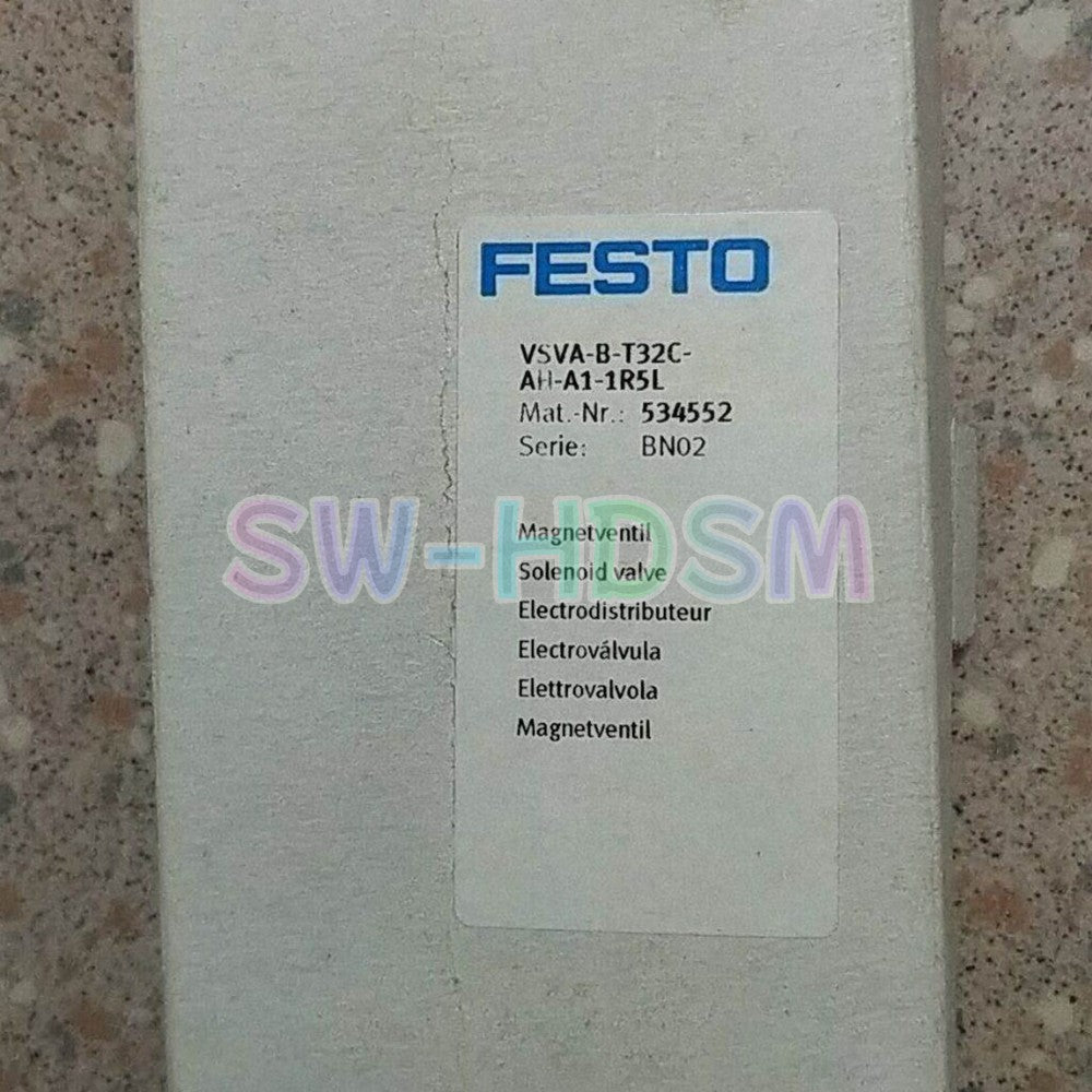 1PCS   Festo VSVA-B-T32C-AH-A1-1R5L 534552 Solenoid Valve Freight Free