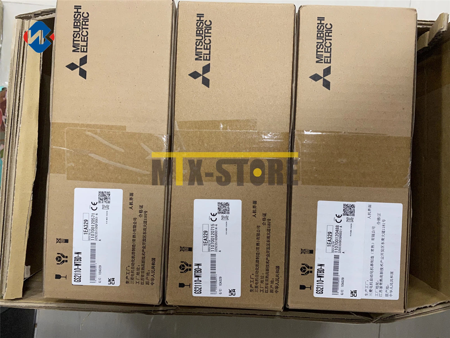 1pcs   Mitsubishi HMI GS2110-WTBD-N replace GS2110-WTBD #P