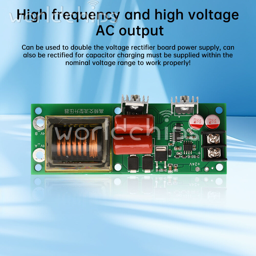 12/24V to 1/2KV High Frequency AC Boost Electronic Inverter High Voltage Module