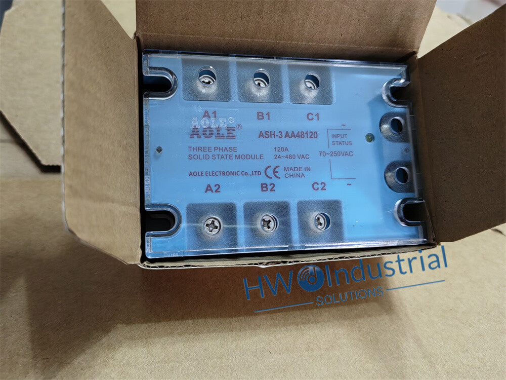 TSR-120AA-H three-phase solid state relay 120A AC control AC ASH-3 AA48120