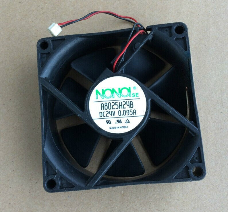 1pcs For NONOIse A8025H24B 8CM DC24V 0.095A 8025 inverter fan