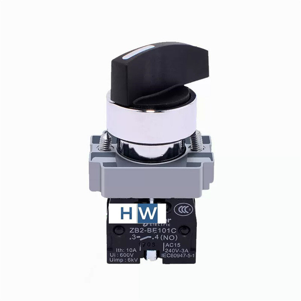 2/Piece XB2-BJ21C XB2BJ21C 1NO Conversion Selection Switch 2-gear Self-locking