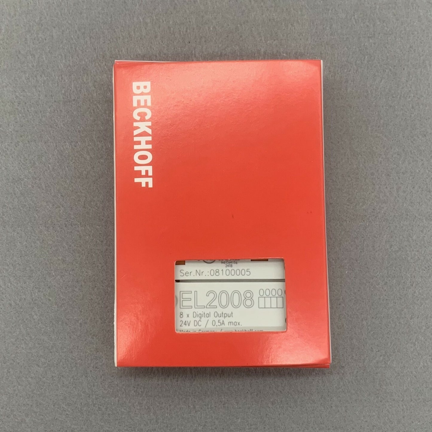 FOR BECKHOFF EL2008 EL2008-0000 8-channel Digital Output Terminal In Box