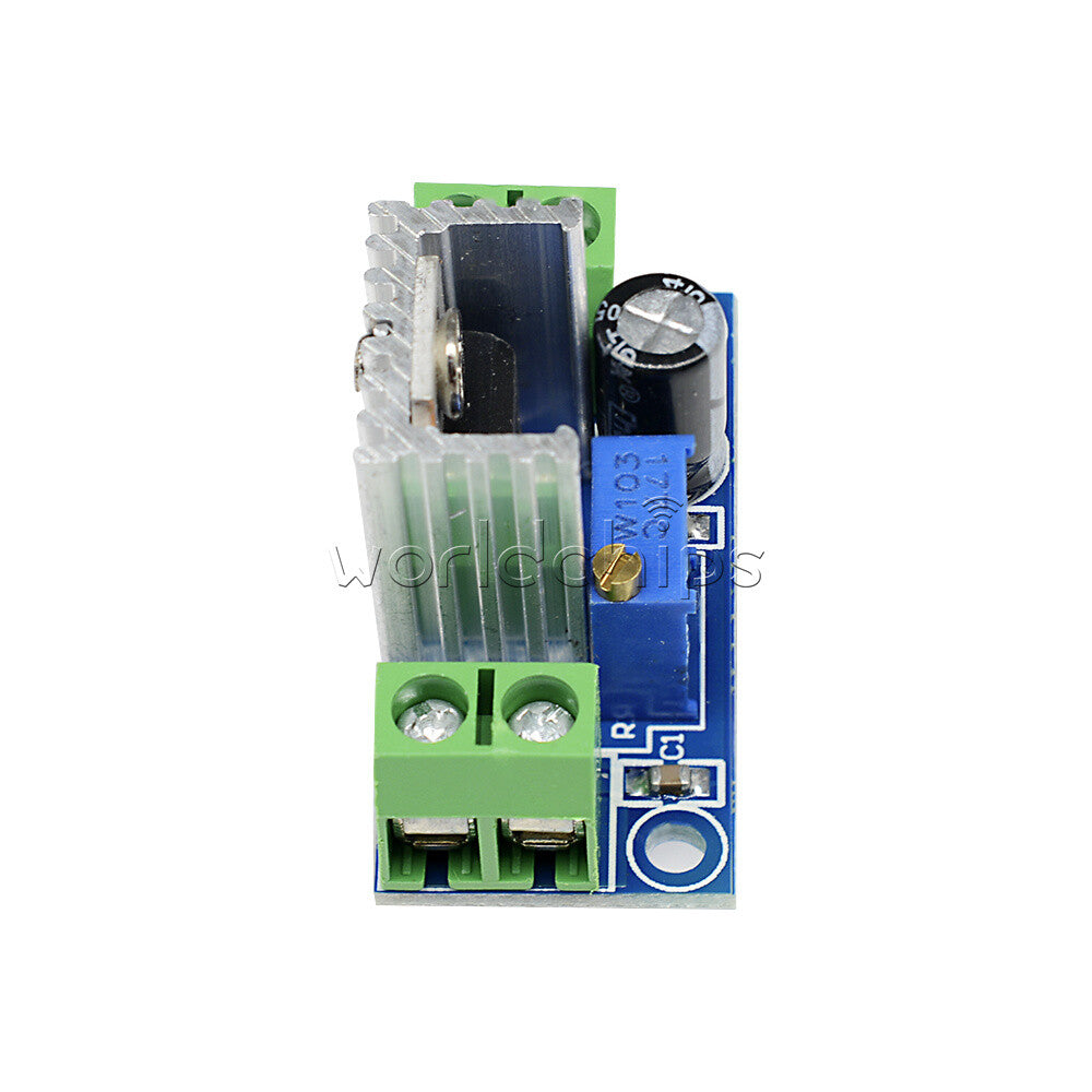 10PCS LM317 DC-DC Linear Buck Converter Low Ripple Step Down Power Supply Module
