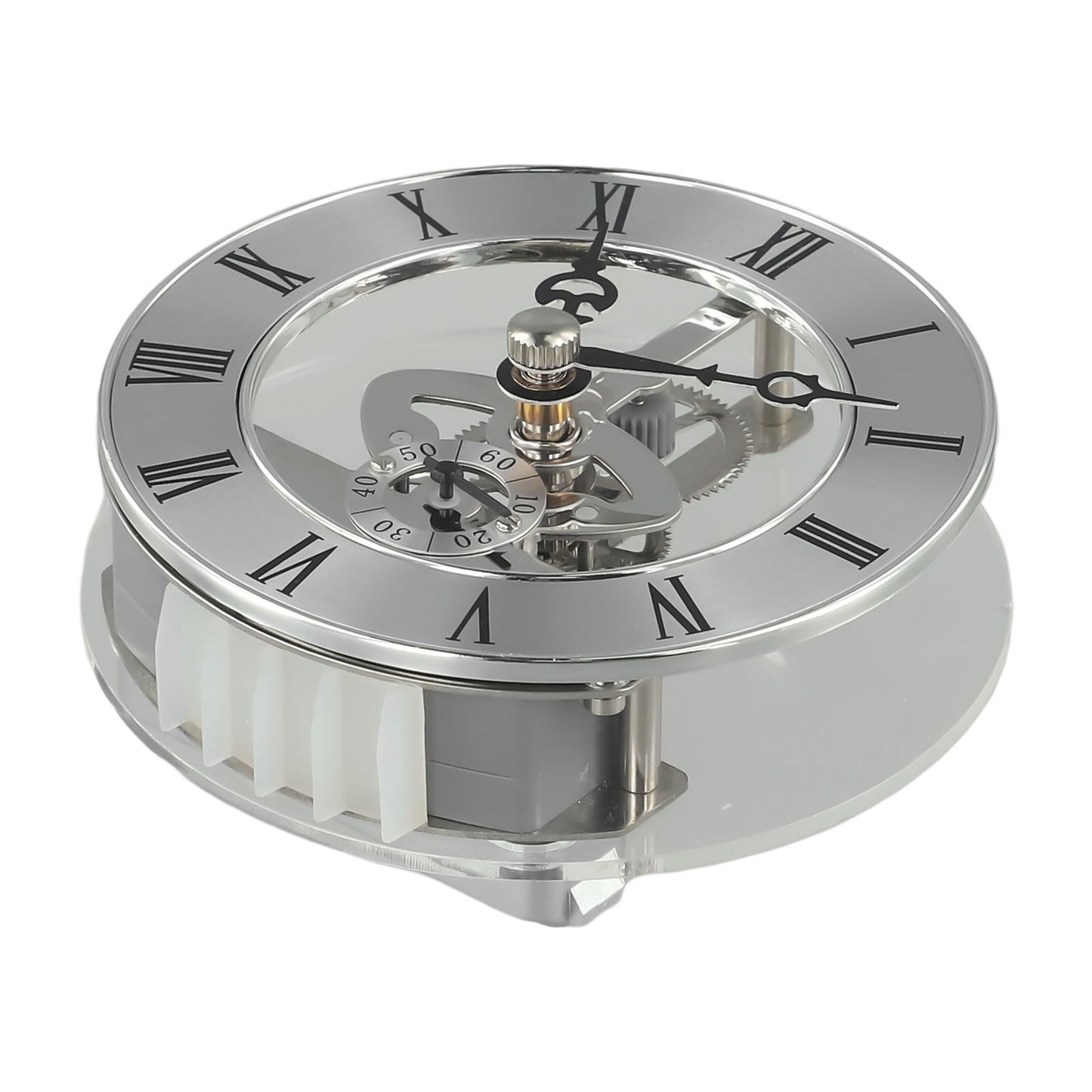 26) Roman Numeral DIY Clock Replacement 86mm Diameter Quartz Movement Insert
