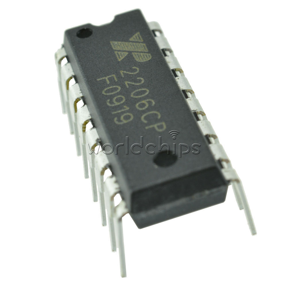 10pcs Exar XR2206 Monolithic Function Generator IC 16 PIN DIP; XR2206CP