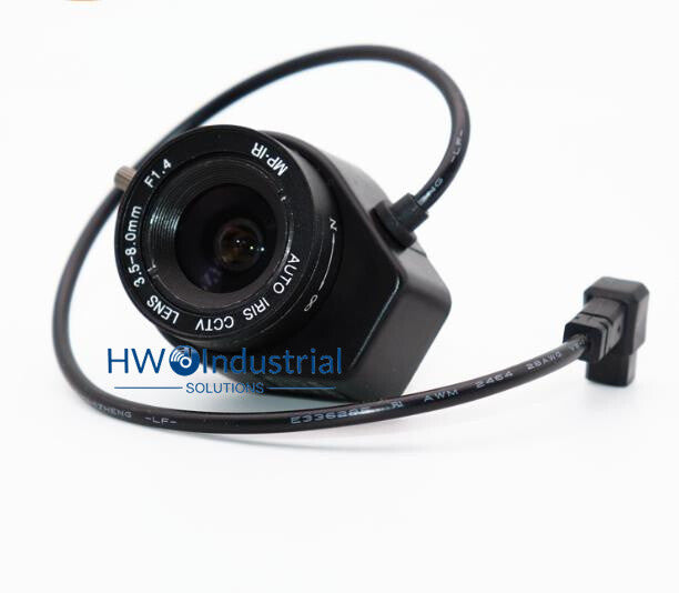 1PC High Definition 3 Megapixel Automatic Aperture 3.5-8mm Manual Zoom Gun Lens
