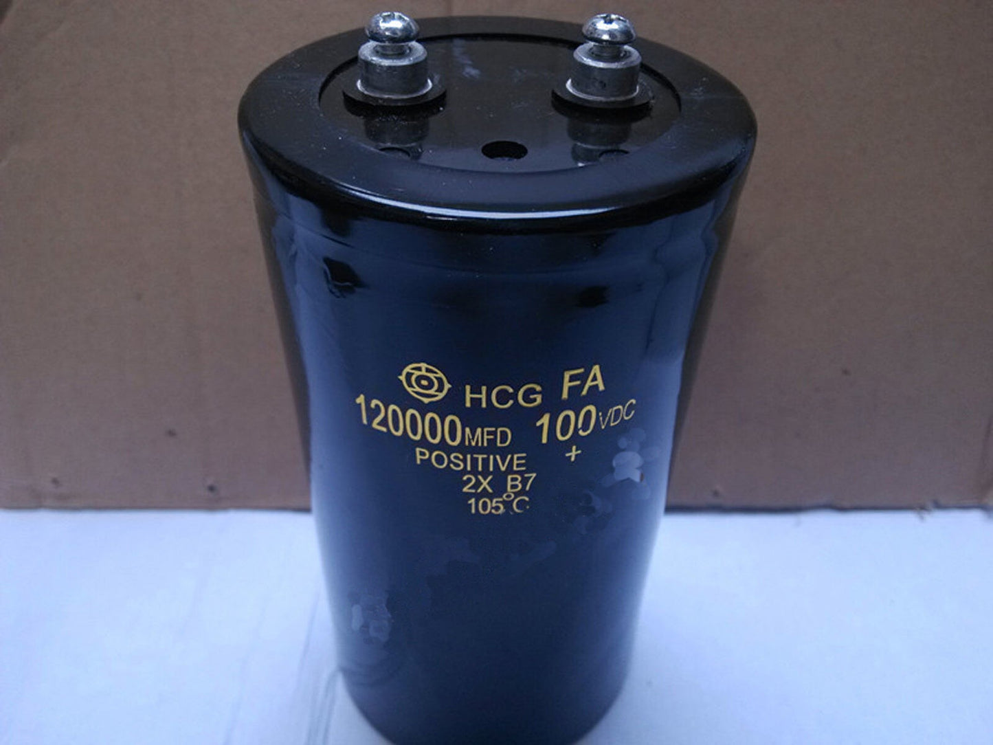 Screw Pin Capacitor 100V 120000uF replace 80V 100000uF Electric Vehicle