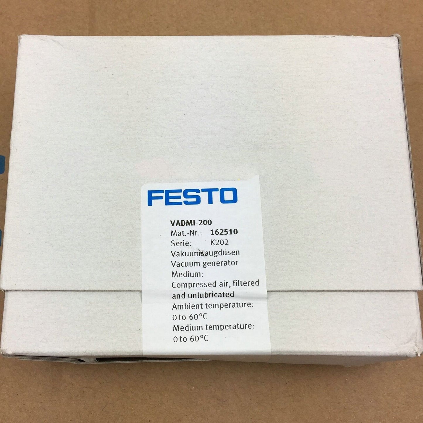One For Festo VADMI-200 162510 VADMI200 Vacuum Generator