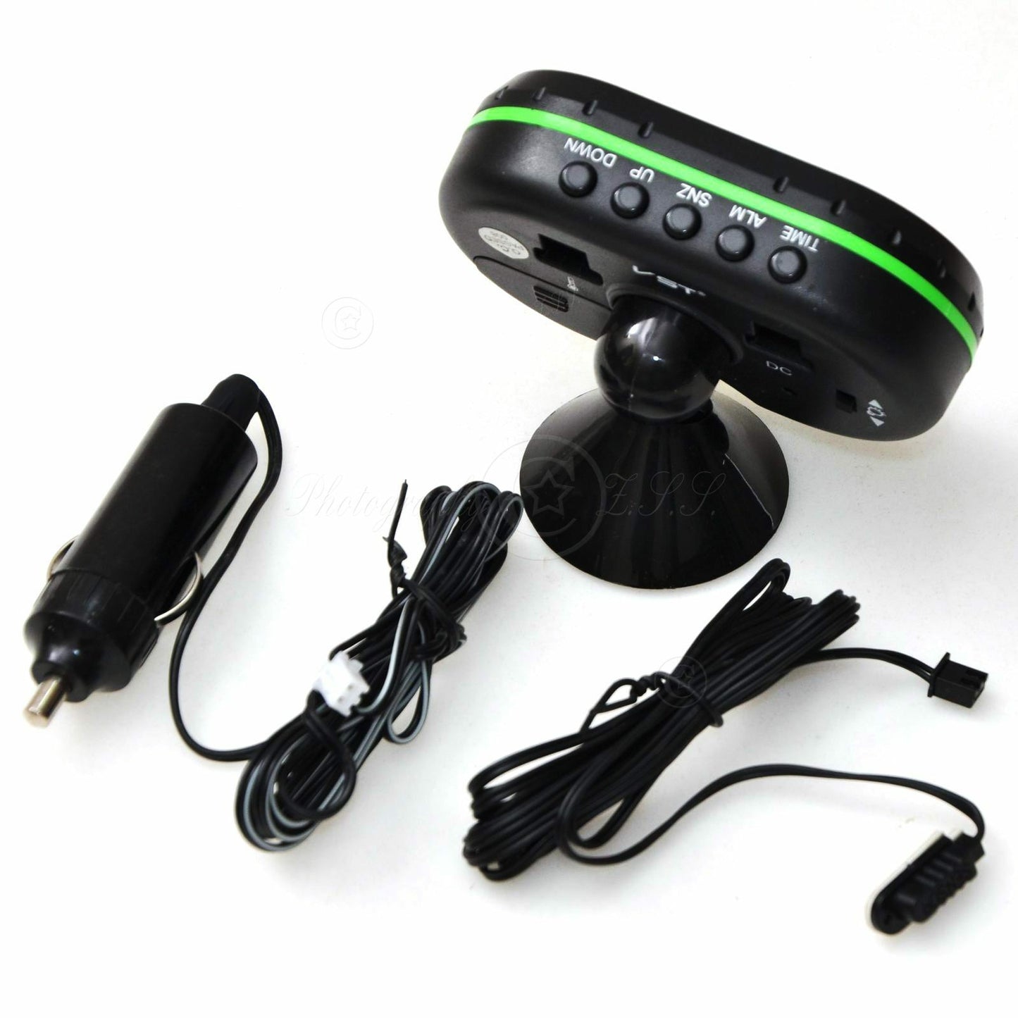 3in1 Car Digital LED Clock Voltmeter Thermometer 12V-24V Battery Voltage Monitor