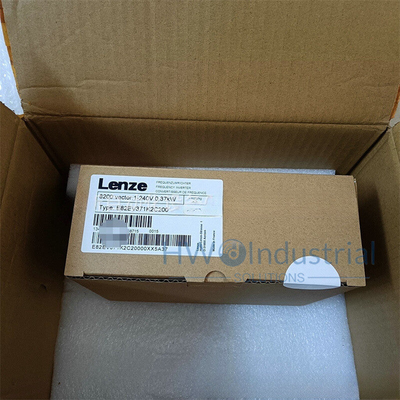 1/Piece  E82EV371K2C200 E82EV371_2C200 1-240V 0.37KW Lenze Inverter