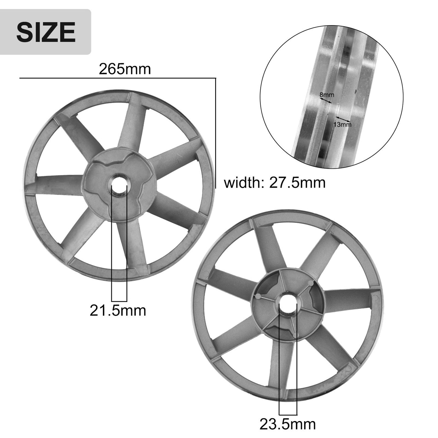 Air Compressor Belt Machine Head Flywheel A Type Triangle Belt Compatible