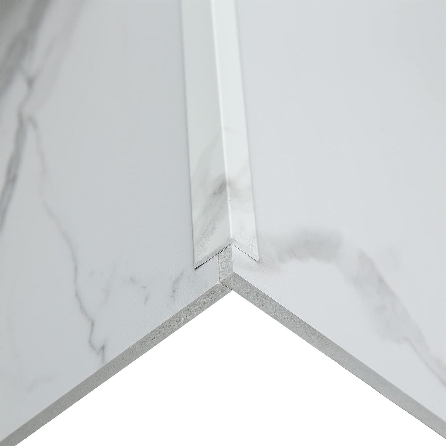 94-inch Vinyl Trim Kit, Carrara Marble Pattern