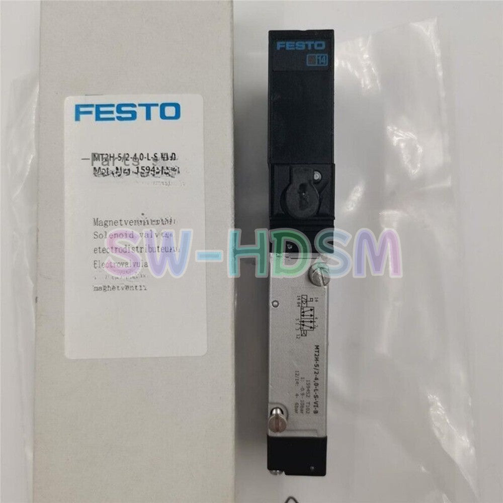 1PCS   FESTO MT2H-5/2-4,0-L-S-VI-B 159452 Solenoid Valve Freight Free