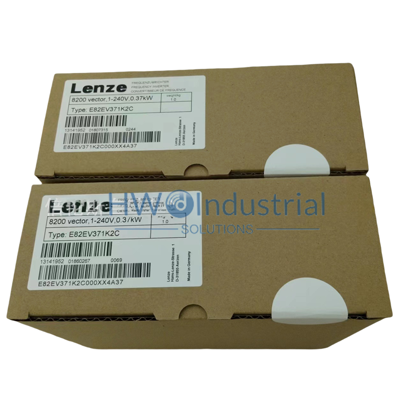 1/Piece LENZE E82EV371K2C 1-240V 0.37KW Inverter Frequency Converter