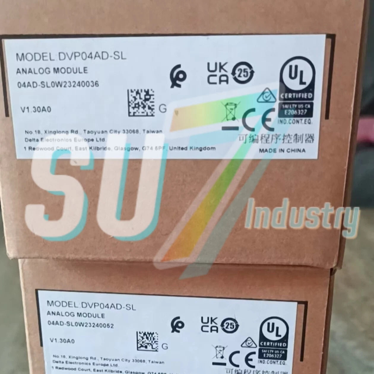 Delta DVP04AD-SL PLC Module# 1pcs    In Box