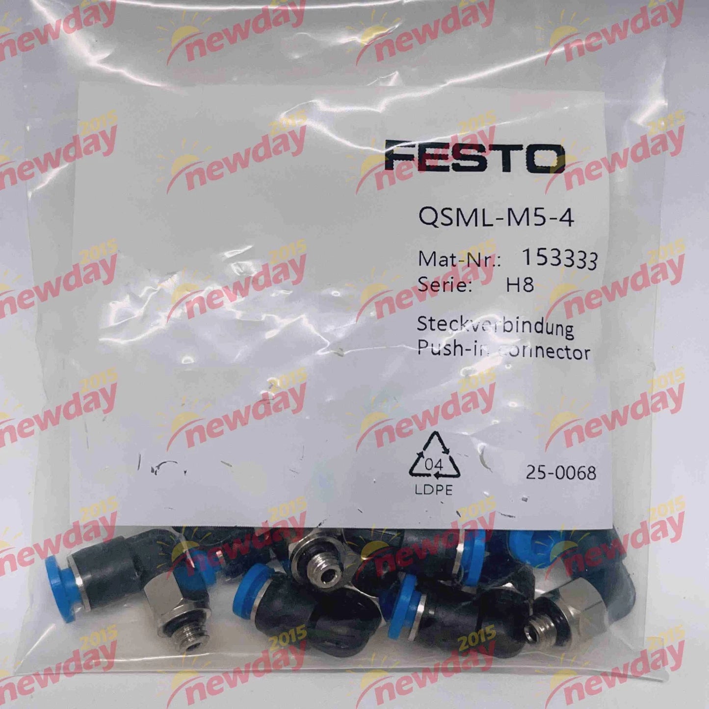 5PCS  For  quick connector QSML-M5-4 153333