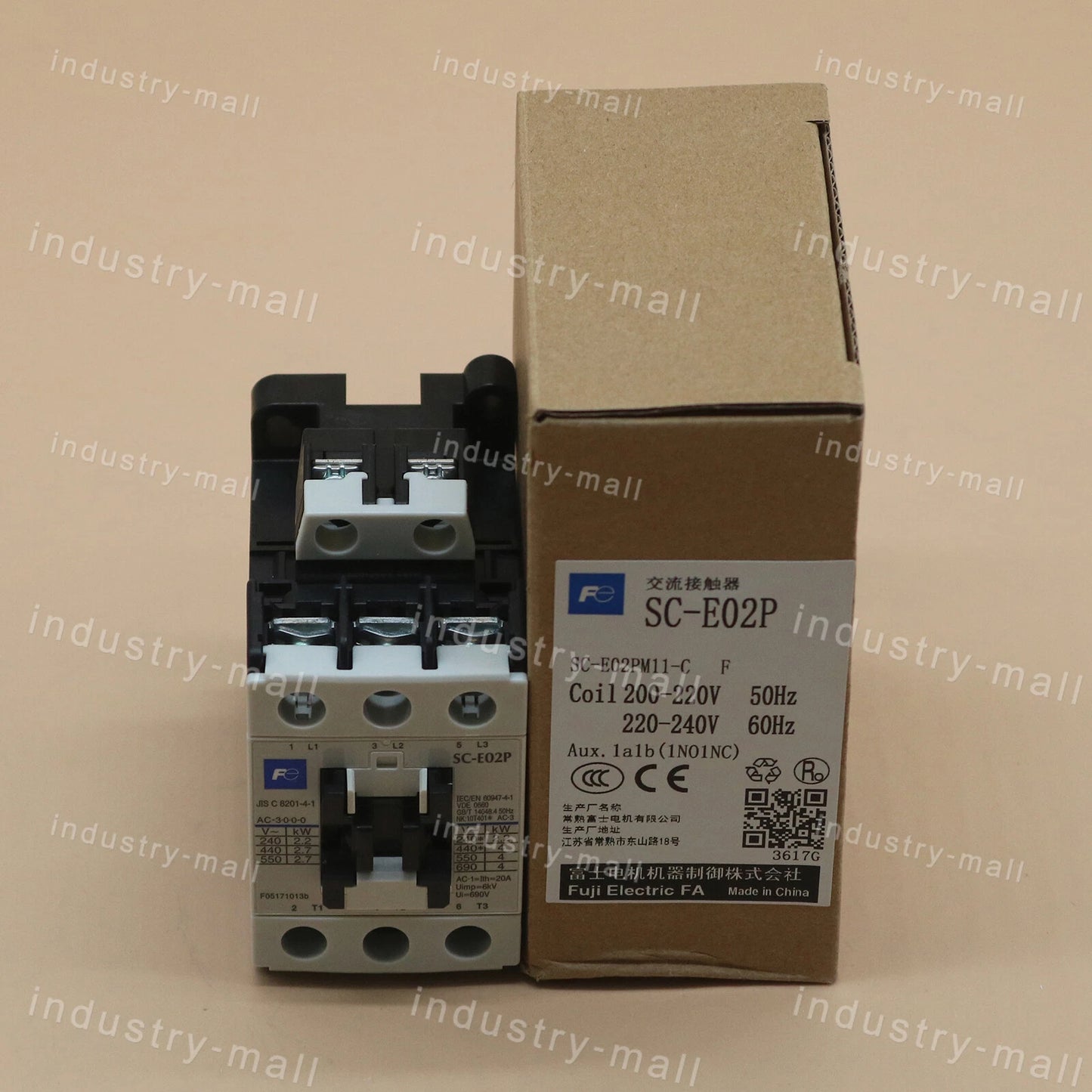For FUJI SC-E02P AC220V  AC Contactor Free Shipping #P