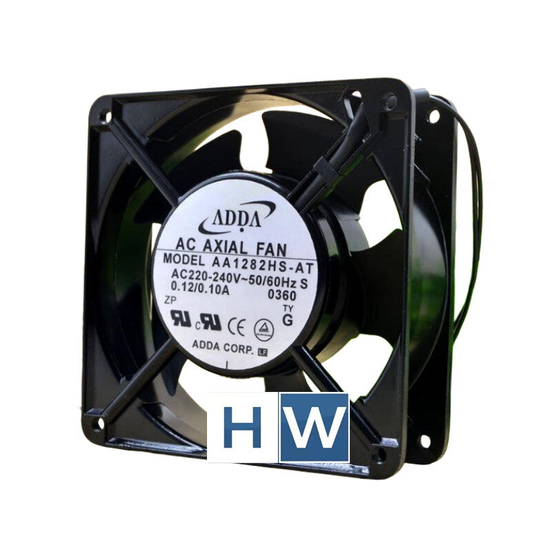 1PC ADDA AA1282HS-AT 12CM 120*38 220-240V 0.12A Cabinet Axial Flow Cooling Fan