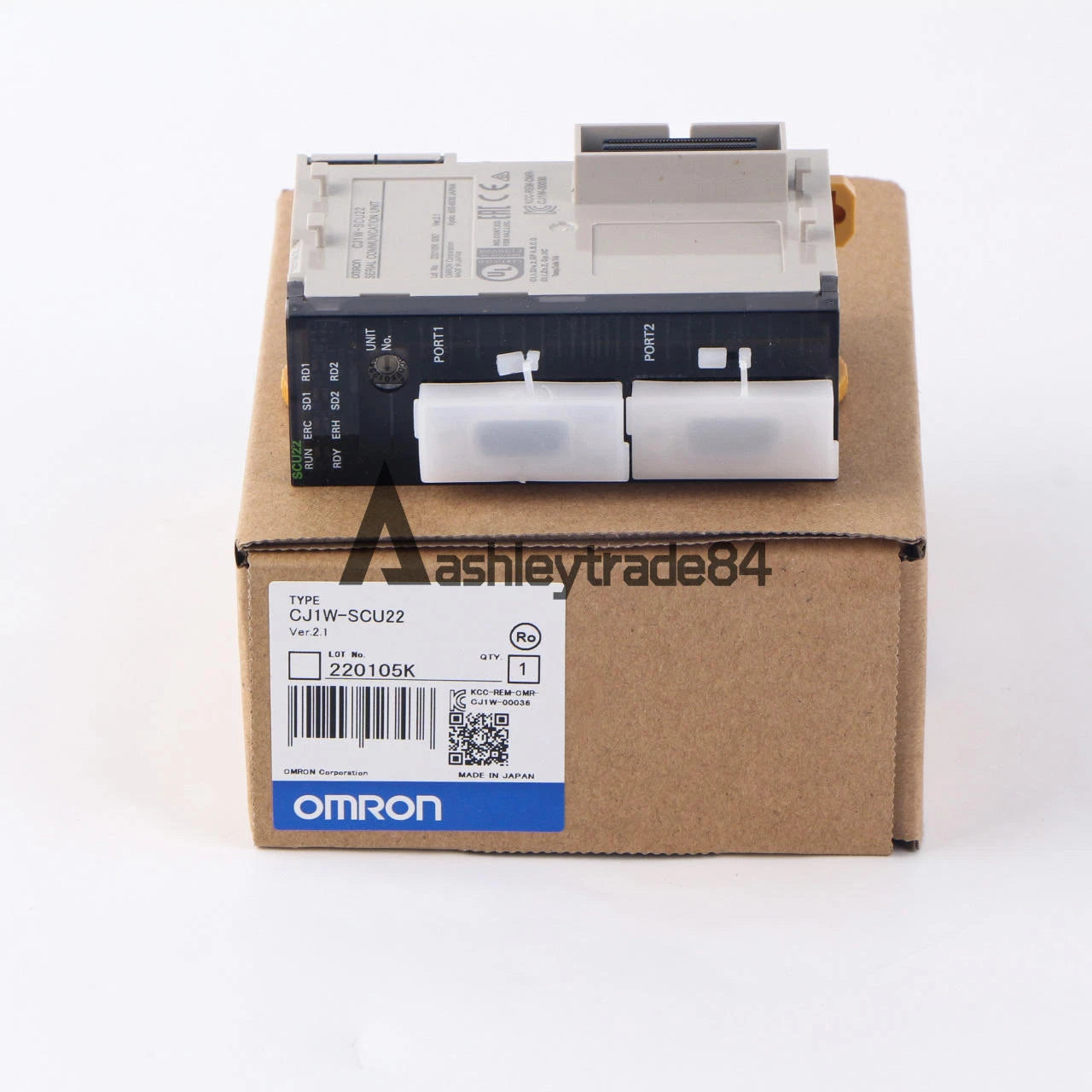 1PCS  Omron CJ1W-SCU22 Communication Unit #P