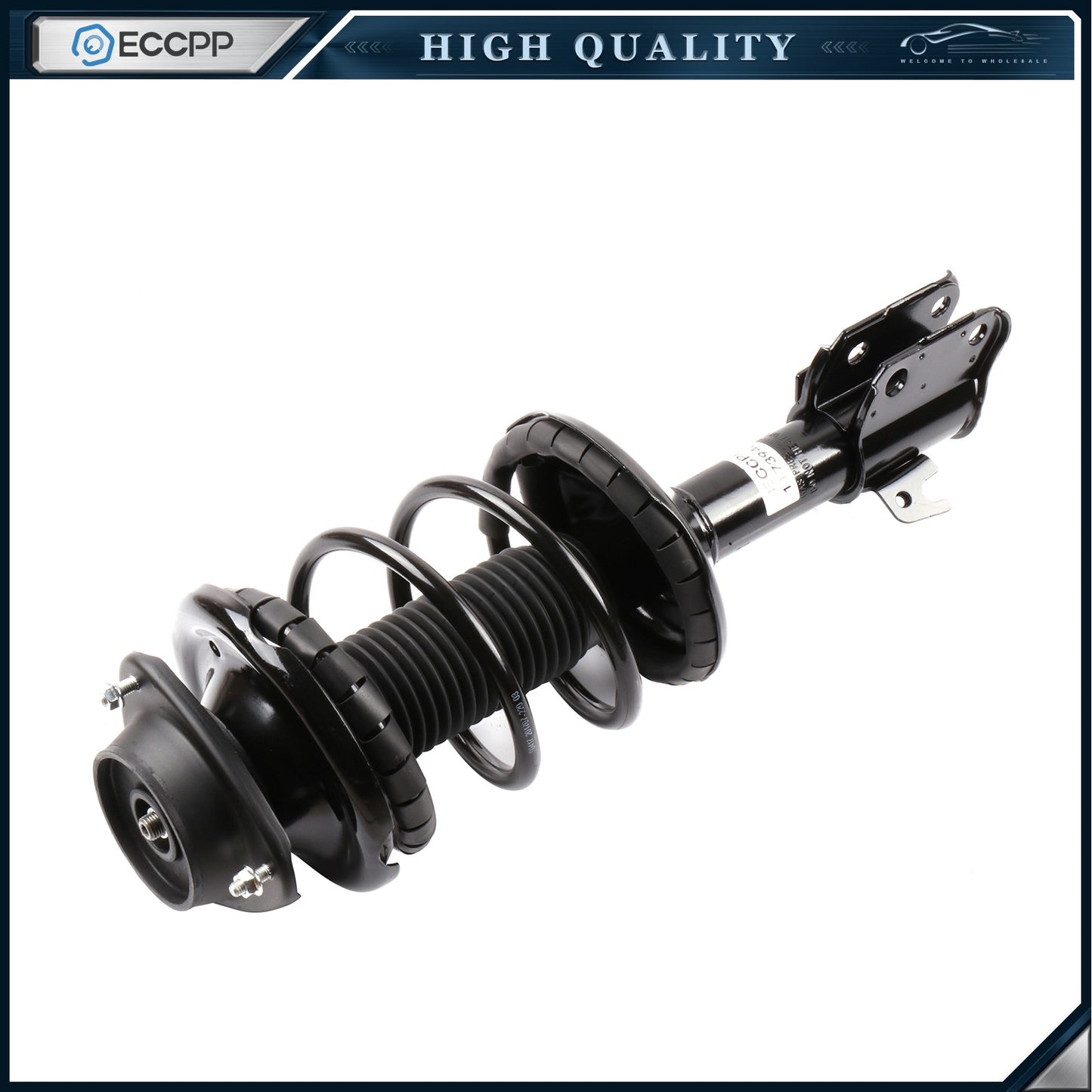 4PCS Front Rear For 2003-04 Subaru Legacy Complete Strut Shock Mount Coil Spring