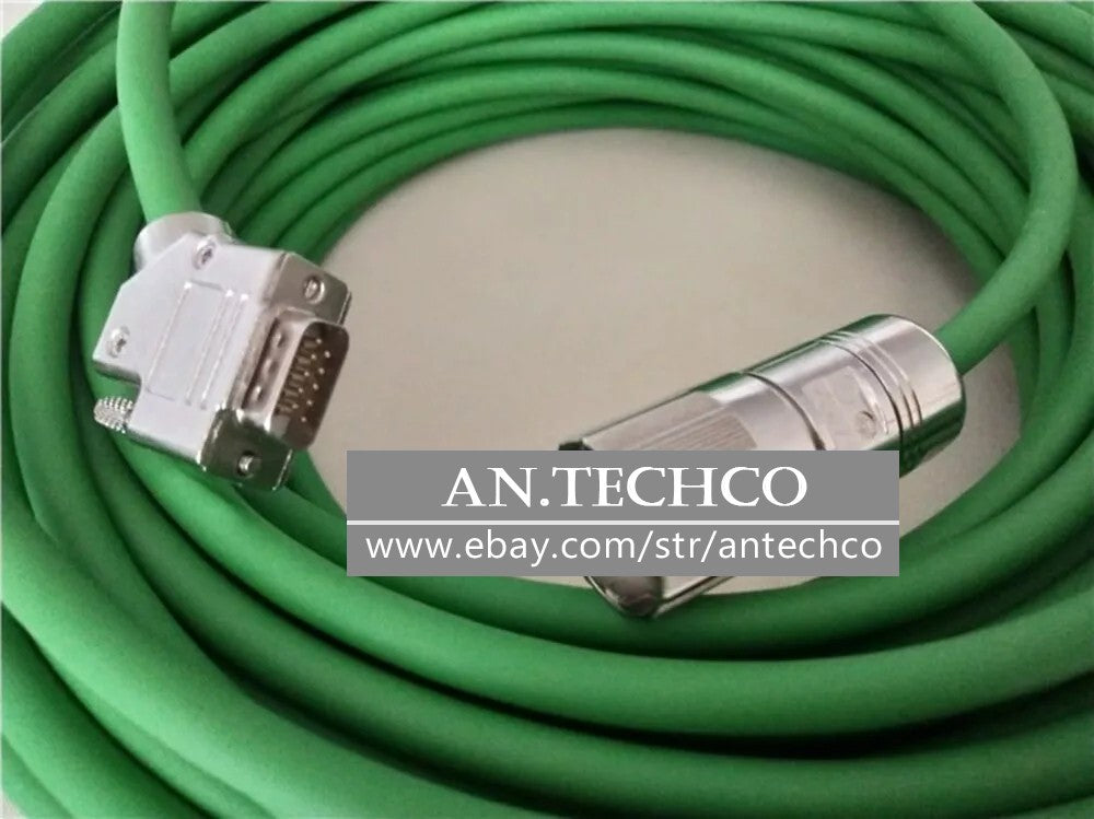 1PCS  FOR Servo Motor Feedback Cable 2090-CFBM7DF-CEAA05 5M