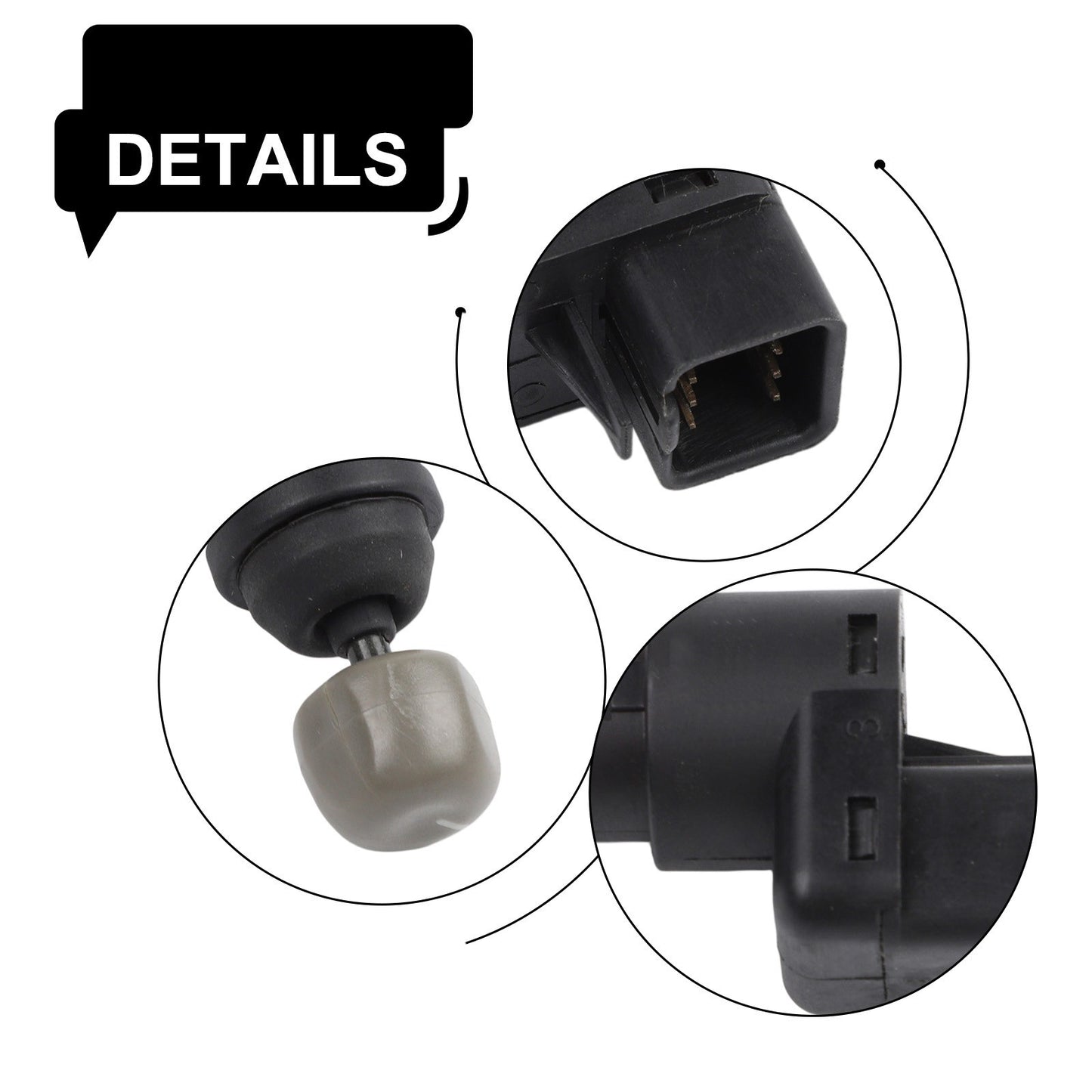 Driver Side Reverse Mirror Switch for Chevrolet For Express 2003 to 2024 Models