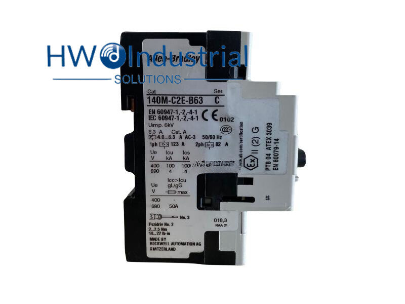1Pc  Motor Circuit Breaker 140M-C2E-B63 C Expedited