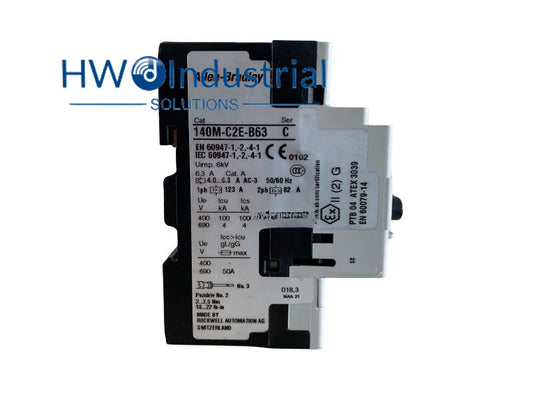 1Pc  Motor Circuit Breaker 140M-C2E-B63 C Expedited