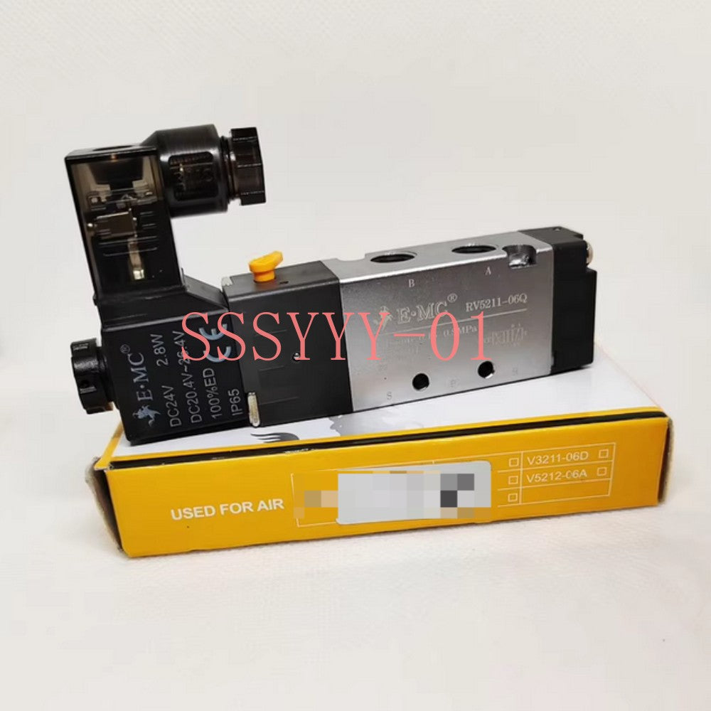 1PCS  For EMC solenoid valve RV5211-06Q DC24V AC220V Free shipping